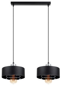 Lampadario a sospensione con filo VEST 2xE27/60W/230V