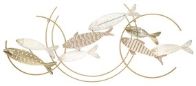 Pannello decorativo con design pesci 142,9x5x61,6 cm Fishy Move