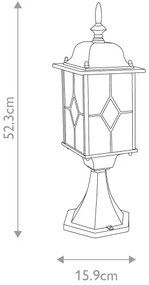 Elstead WX3 - Lampada da esterno WEXFORD 1xE27/100W/230V IP44