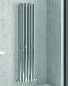 Kamalu - radiatore termoarredo 420x1800mm con 6 tubi verticali modello kam-369