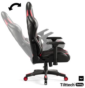 Sedia da gaming Diablo X-Ray 2.0 Normal Size: Nero e Rosso