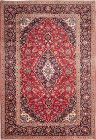 Kashan Tappeto persiano 210 x 300 Rosso (Iran) Annodato A Mano