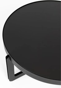 Tavolino da salotto rotondo nero Centre – Zuiver