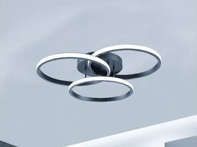 Plafoniera LED dimmerabile LED/70W/230V 3000-6500K nera + telecomando