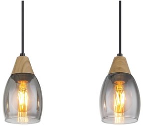 Globo 15706-3H - Lampadario a sospensione con filo REID 3xE27/15W/230V