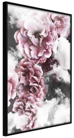 Poster  Divine Flowers  Cornice Quadri Cornice nera, Larghezza x Altezza Home decor 20x30