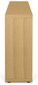 Libreria color legno effetto rovere 150x83 cm Berlin - TemaHome