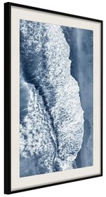 Poster  Surf  Cornice Quadri Cornice nera con pass-partout, Larghezza x Altezza Home decor 20x30