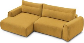 Divano angolare in giallo ocra Aden – Bobochic Paris