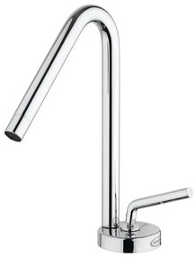 Rubinetto per lavabo a canna media Verbano cromato lucido JACUZZI RUBINETTERIA