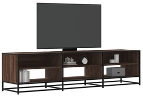 Mobile porta tv rovere marrone 180x40x46 cm legno multistrato