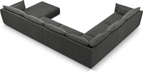 Divano angolare grigio (angolo sinistro) Vanda - Mazzini Sofas