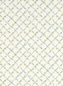 Harlequin Tapete Daisy Trellis - Lapis/ Pearl