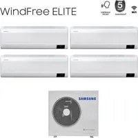 Climatizzatore Condizionatore Samsung Quadri Split Inverter serie WINDFREE ELITE 7+9+12+12 con AJ080TXJ4KG/EU R-32 Wi-Fi Integrato 7000+9000+12000+12000