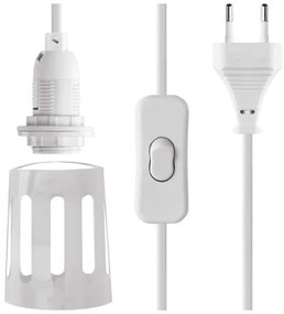 Addobbo natalizio 1xE14/25W/230V d. 60 cm argento