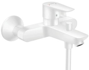 Rubinetto per vasca Talis E per muro bianco verniciato HANSGROHE