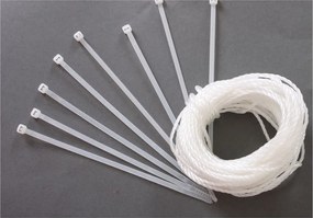 Schermo da balcone in plastica bianca 500x90 cm - Garden Pleasure