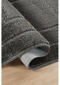 Set di tappetini per il bagno color antracite 2 pz 50x80 cm Cerceve – Foutastic