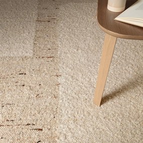 Tappeto in lana bifacciale e tessuto a mano beige 160x230 cm Napa Tumbla - Asiatic Carpets