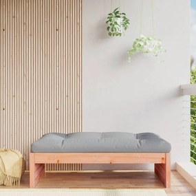 Poggiapiedi Da Giardino 120x80 Cm İn Legno Massello Di Douglas /