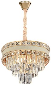Lampada Cristal G047-CP 40CM GOLD
