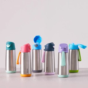 Bottiglia termica Sport 500 ml – rosa/arancione