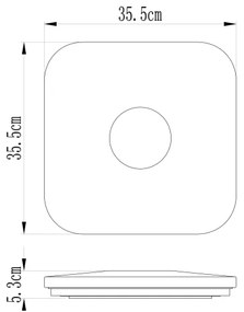 Globo 41332 - Luce LED dimmerabile FELION LED/24W/230V