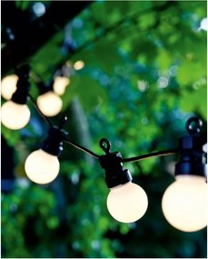 Catena luminosa 10 lampadine lunghezza 300 cm Lucas Matte - Sirius