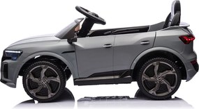 Macchina Elettrica per Bambini 12V Licenza Ufficiale Audi SQ8 E-Tron con Telecomando e Sedile Pelle Grigio...