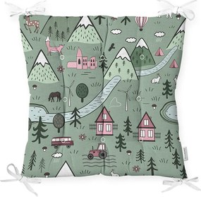Cuscino Village in misto cotone, 40 x 40 cm - Minimalist Cushion Covers