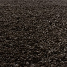 Tappeto marrone scuro 160x230 cm Fluffy - Ayyildiz Carpets