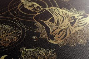 Quadro su tela – Buddha dorato