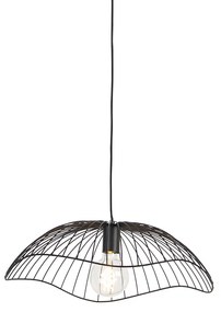 Lampada a sospensione di design nera 50 cm - Pua