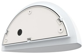Applique Curva Monodirezionale con base E27 IP54 Bianca - Serie BRINA