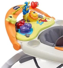 Chicco - Passeggino per bambini WALKY TALKY 2xAA grigio