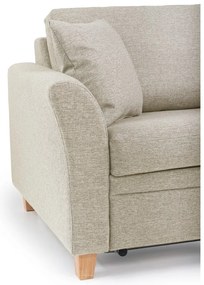 Divano letto beige 190 cm Sonia - Scandic