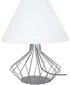 Tosel  Lampade d’ufficio lampada da soggiorno tondo metallo alluminio e bianco  Tosel