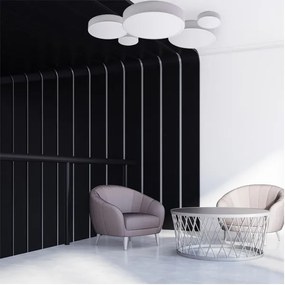 Plafoniera con sensore CLEO 2xE27/24W/230V d. 30 cm bianco