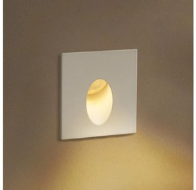Brilagi - Lampada a incasso LED da esterno STAIRDOT LED/2W/230V bianca IP65 quadrata