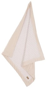 Coperta per bambini beige in misto cotone 80x80 cm Frosty Almond – Roba