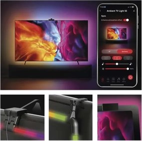 LED RGBIC Striscia dimmerabile per TV GoSmart LED/24W/230V 55“