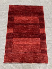 Loribaft Tappeto persiano 90 x 60 Rosso (Iran) Annodato A Mano