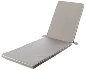 Cuscino per Lettino 190 x 55 x 4 cm Grigio