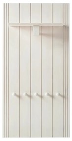 Set di mobili da ingresso bianco in pino massiccio 60x120x25 cm Anita – Støraa