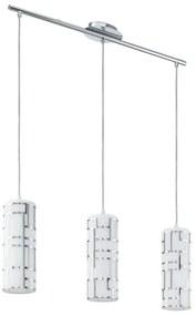 Eglo 92563 - Lampada a sospensione BAYMAN 3xE27/60W/230V