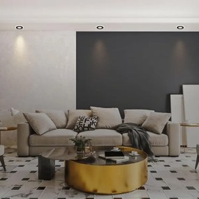 Briloner 7039-035 - SET 3x Lampada LED da incasso per bagni LED/5W/230V IP44