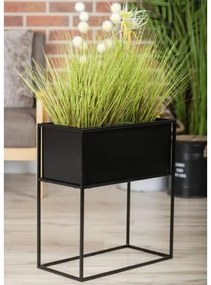 Portafiori 50x44 cm nero