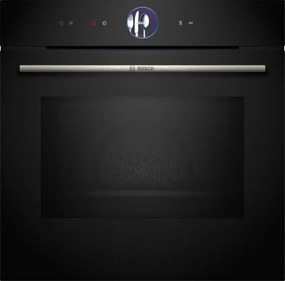 Bosch - Forno elettrico Serie 8 HMG7361B1 con microonde da incasso 67l 800W Nero