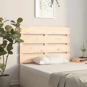 Testiera per letto 90x3x80 cm in legno massello di pino