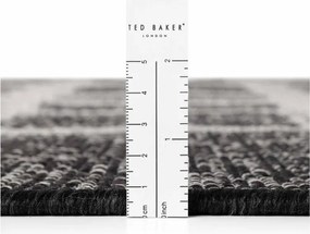 Tappeto da interno/esterno nero/color crema 120x170 cm Haringey Ruskin – Ted Baker